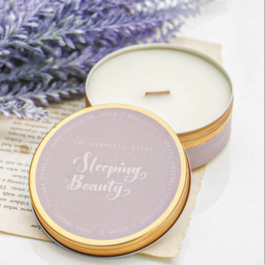 Sleeping beauty scented candle - The Umbrella store