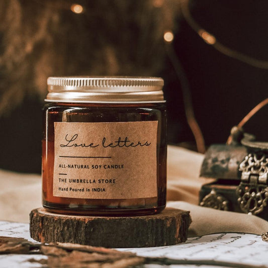 Love letters Scented candle - The Umbrella store