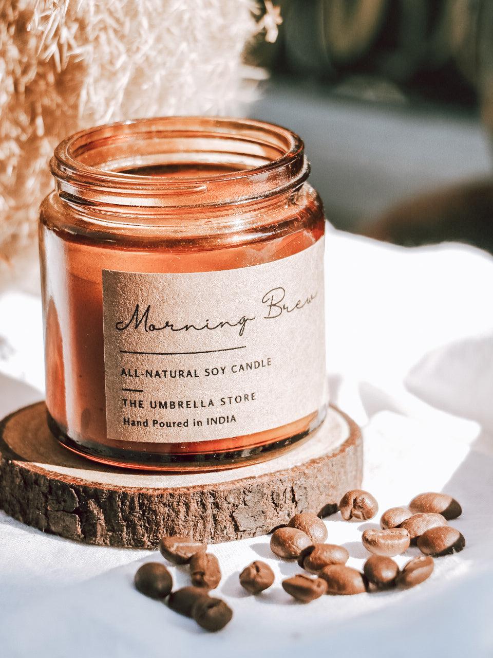Morning Brew - Coffee scented candle - The Umbrella store