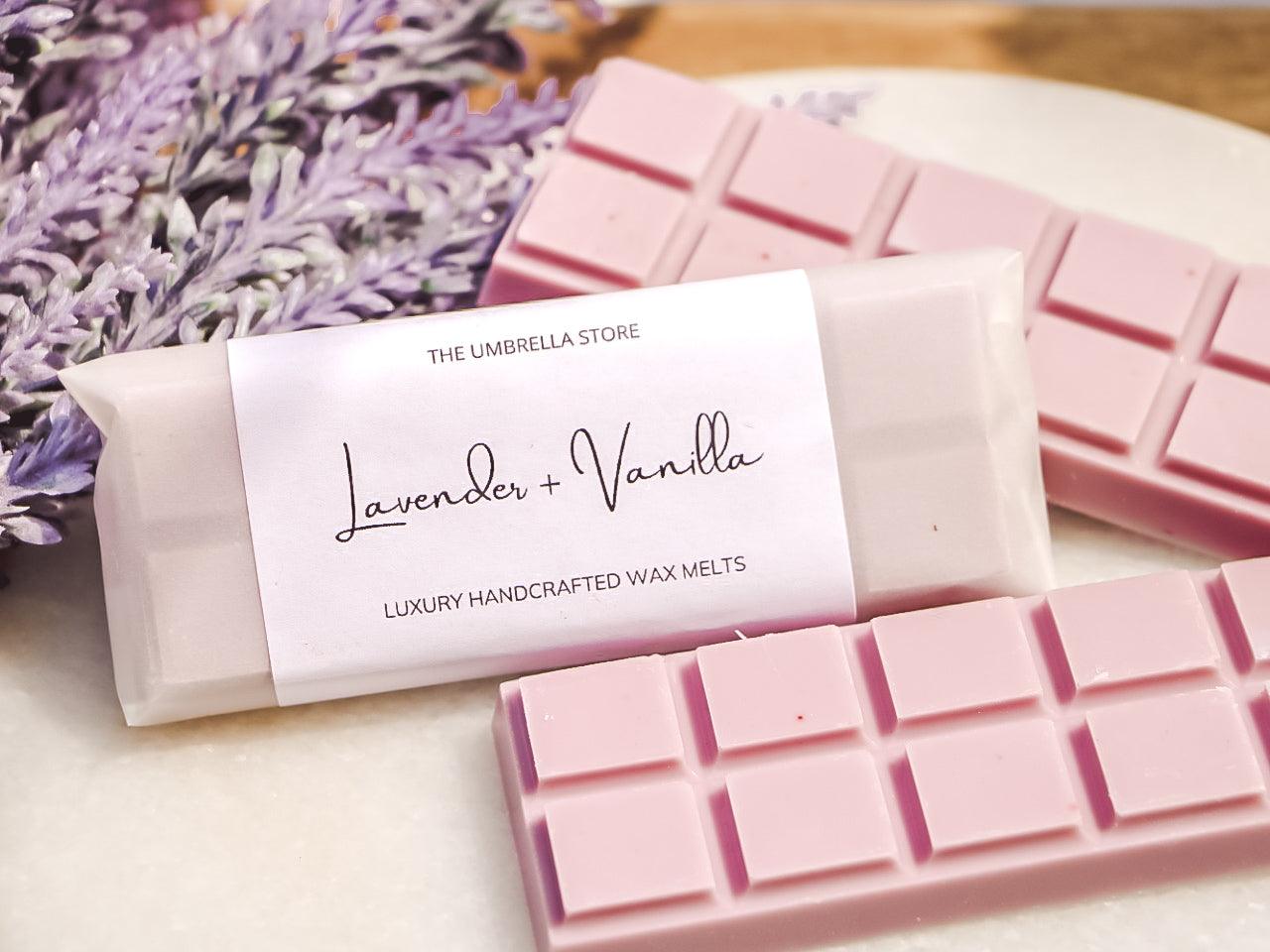 Lavender + Vanilla Snap Bar Wax Melts - The Umbrella store