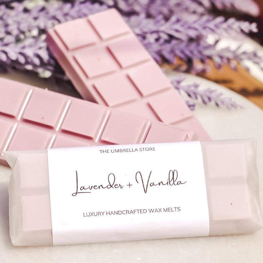 Lavender + Vanilla Snap Bar Wax Melts - The Umbrella store