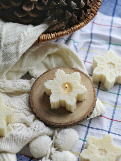 Snowflake Soy Candle | 1 pc - The Umbrella store