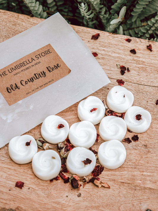 Old Country Rose Wax Melts - The Umbrella store