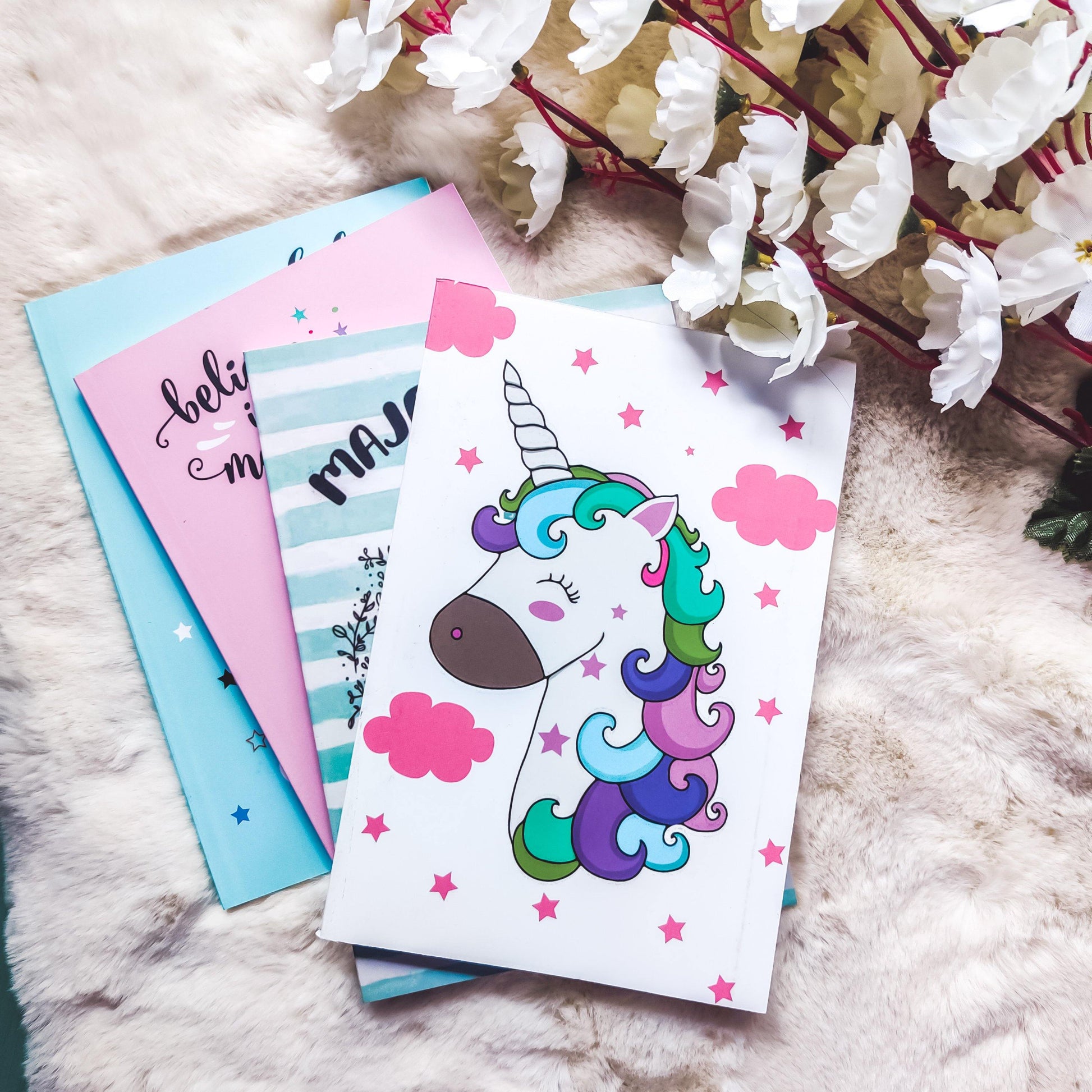 Unicorn Notepad - The Umbrella store