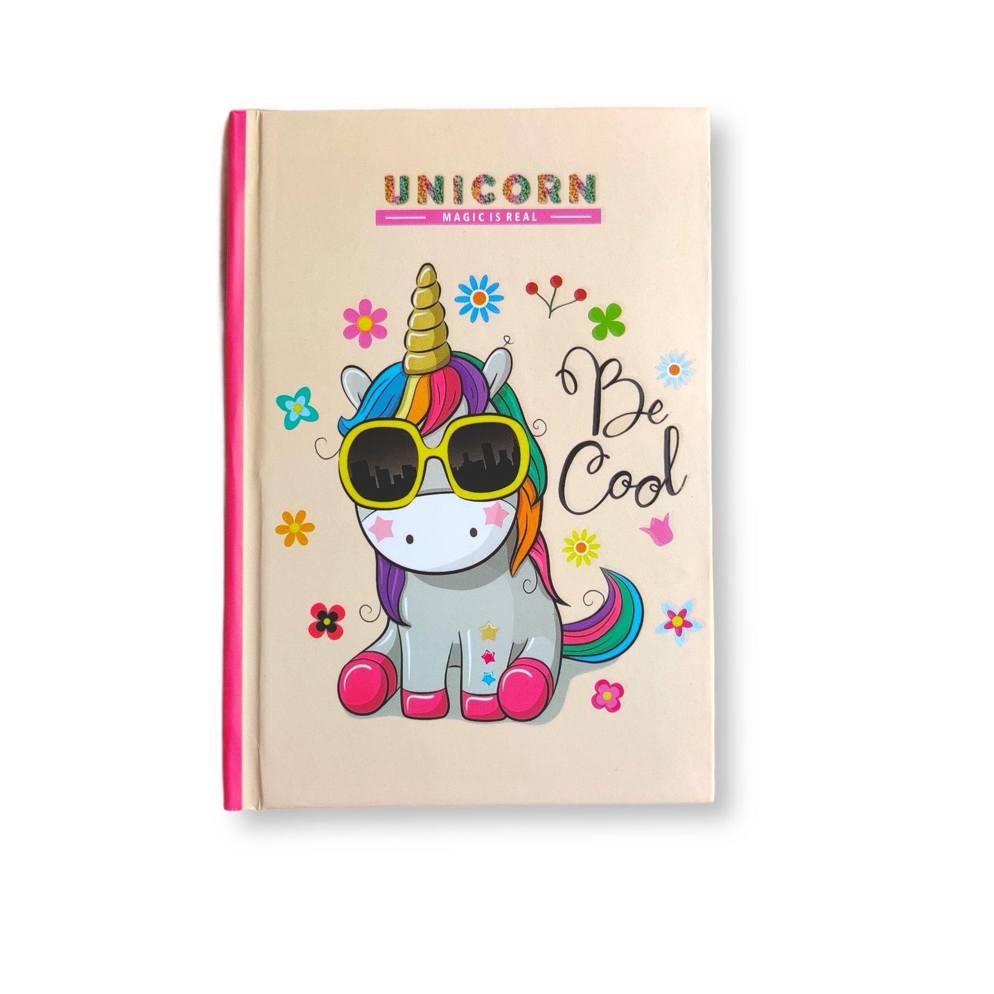Unicorn Diary - Beige - The Umbrella store