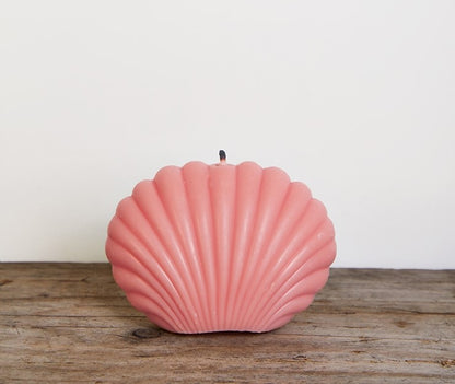 Pink Sea shell candle - The Umbrella store