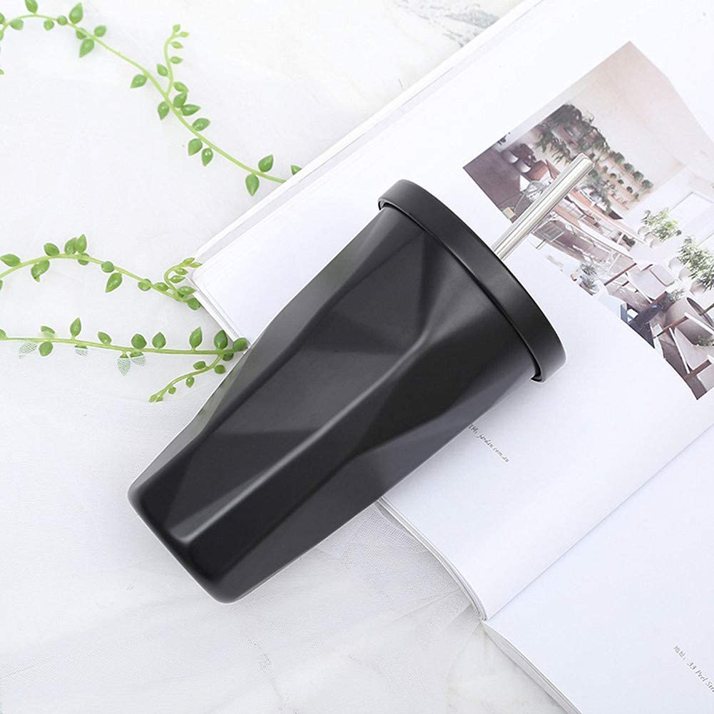 Stainless Steel Tumbler with Straw - The Umbrella store