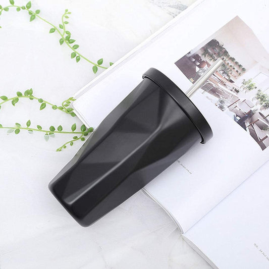 Stainless Steel Tumbler with Straw - The Umbrella store