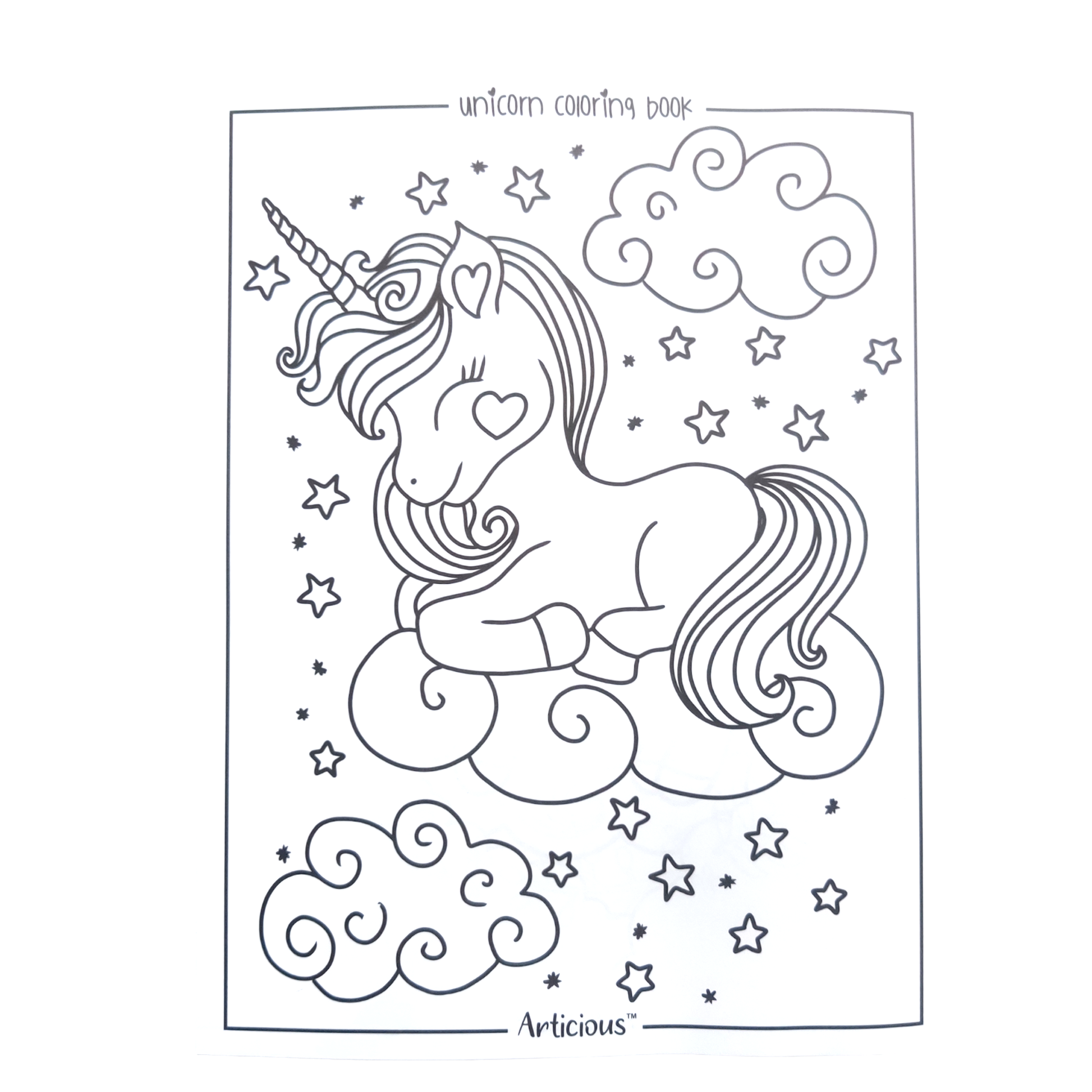 Unicorn Colouring Book - The Umbrella store