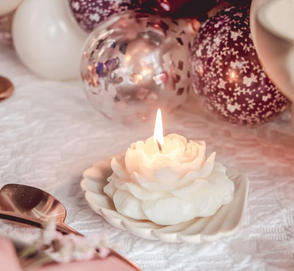 Peony candle | Flower shaped candle - The Umbrella store