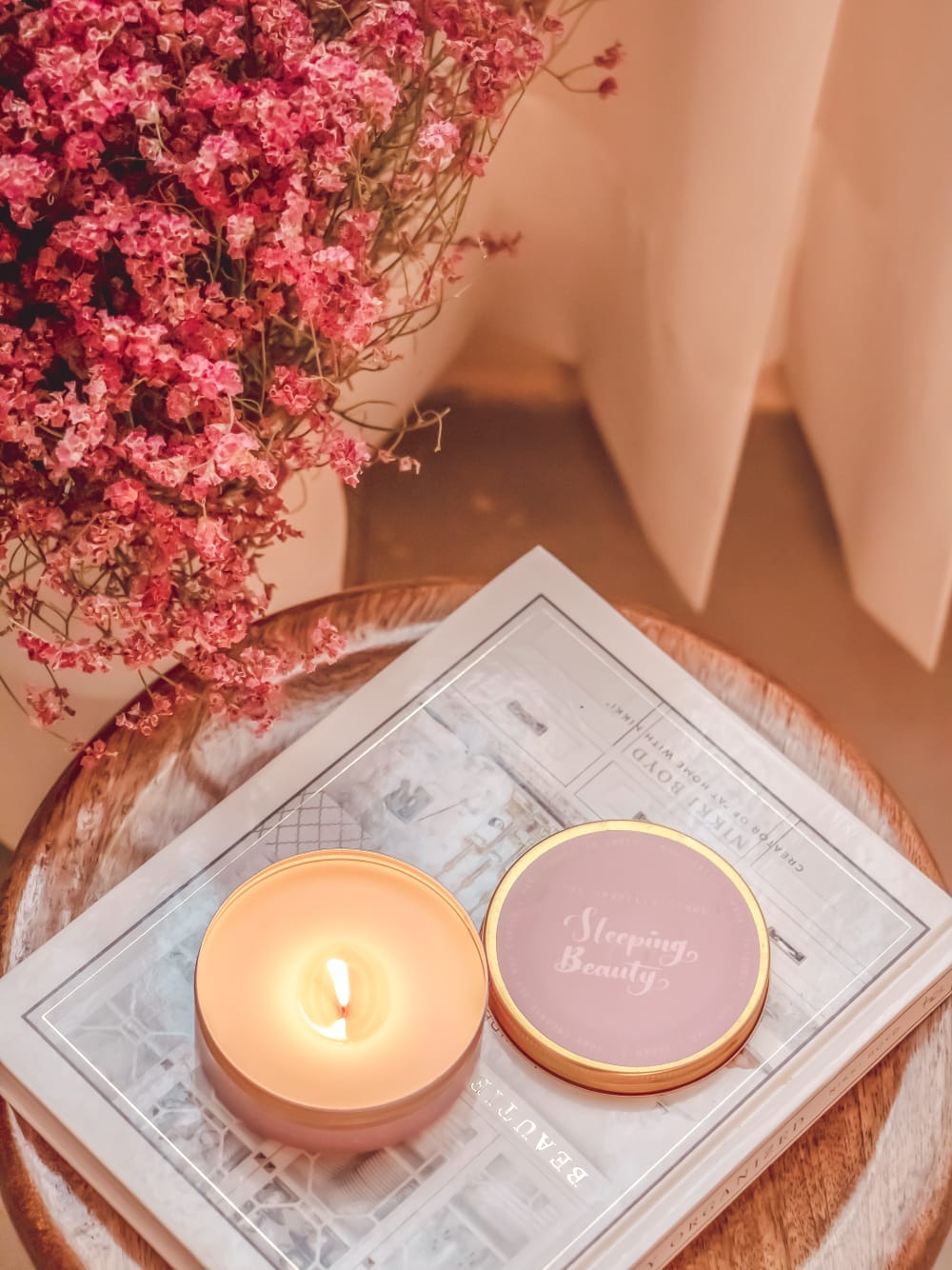 Sleeping beauty scented candle - The Umbrella store