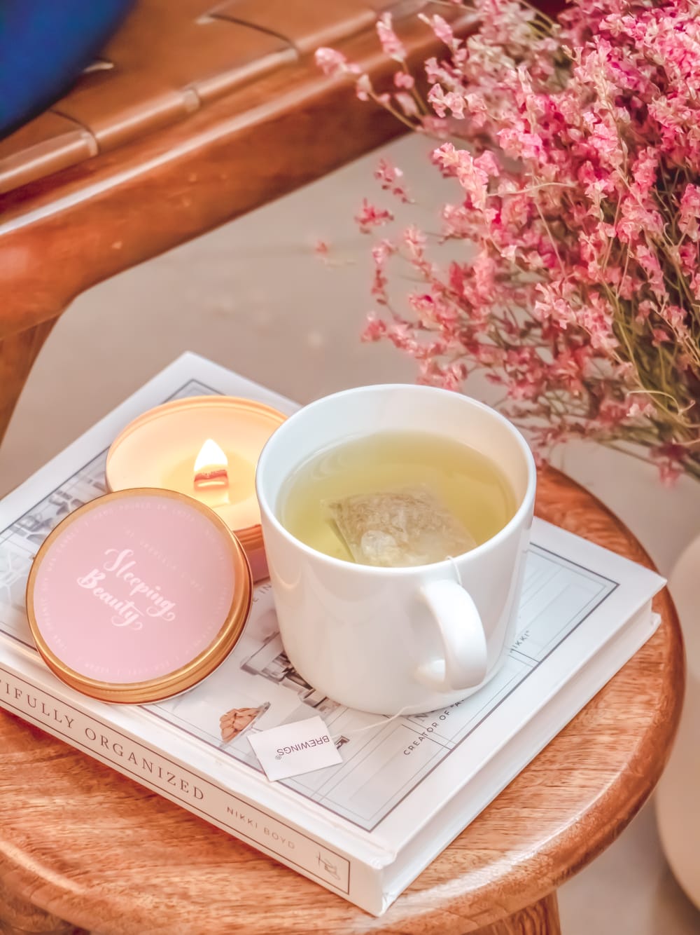 Sleeping beauty scented candle - The Umbrella store