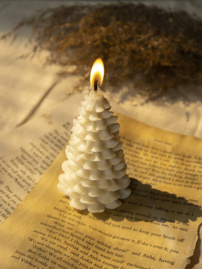 Christmas Tree Candle | Pack of 1 - The Umbrella store