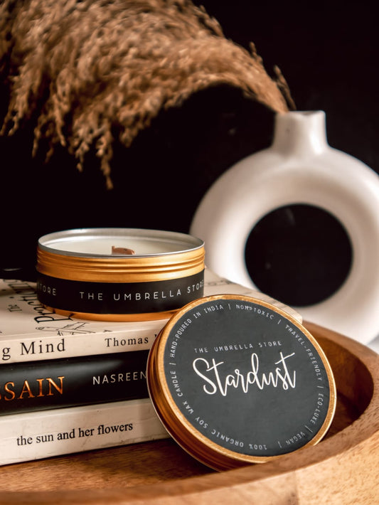 Stardust scented candle - The Umbrella store