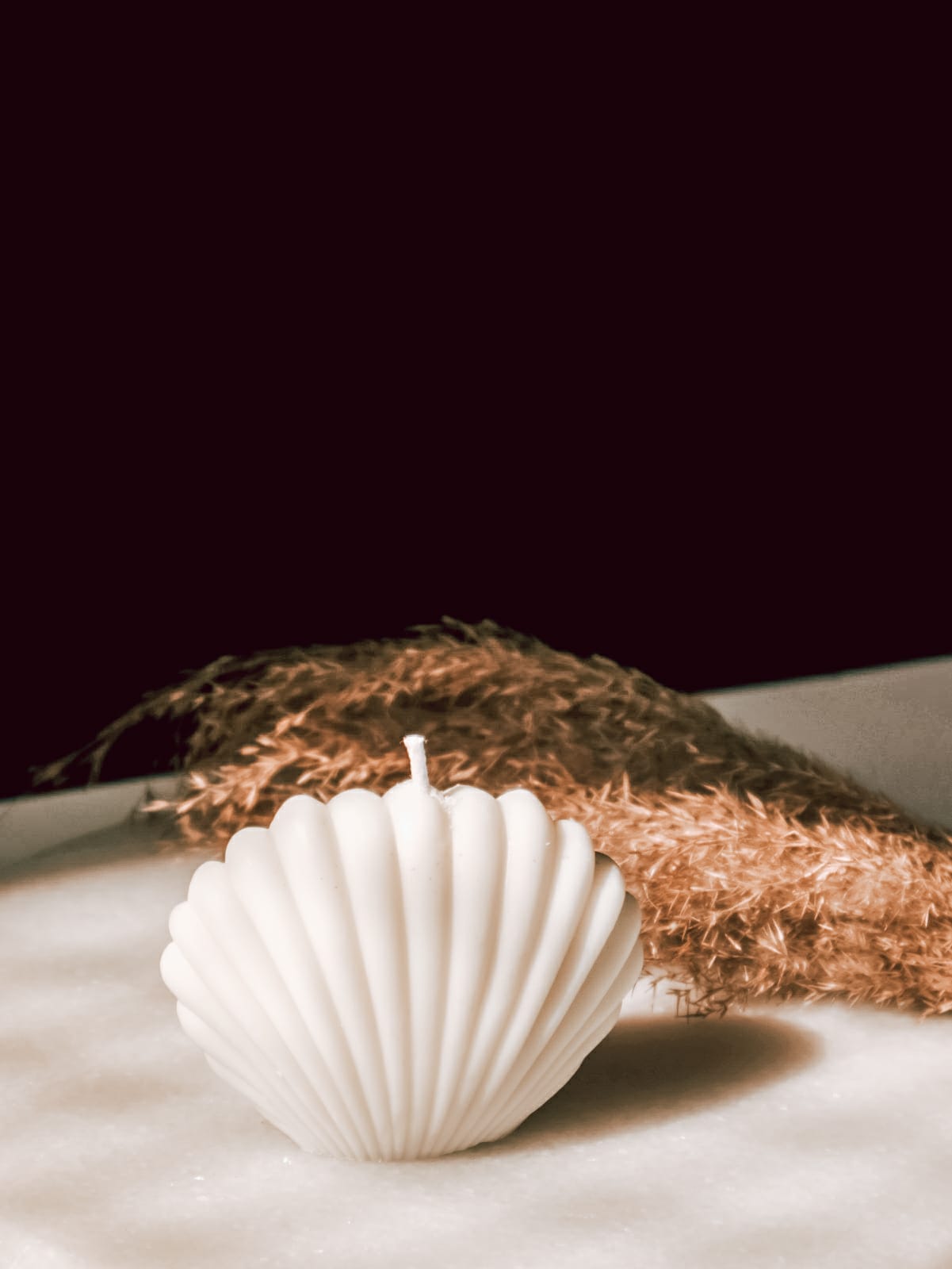 Sea shell candle - The Umbrella store