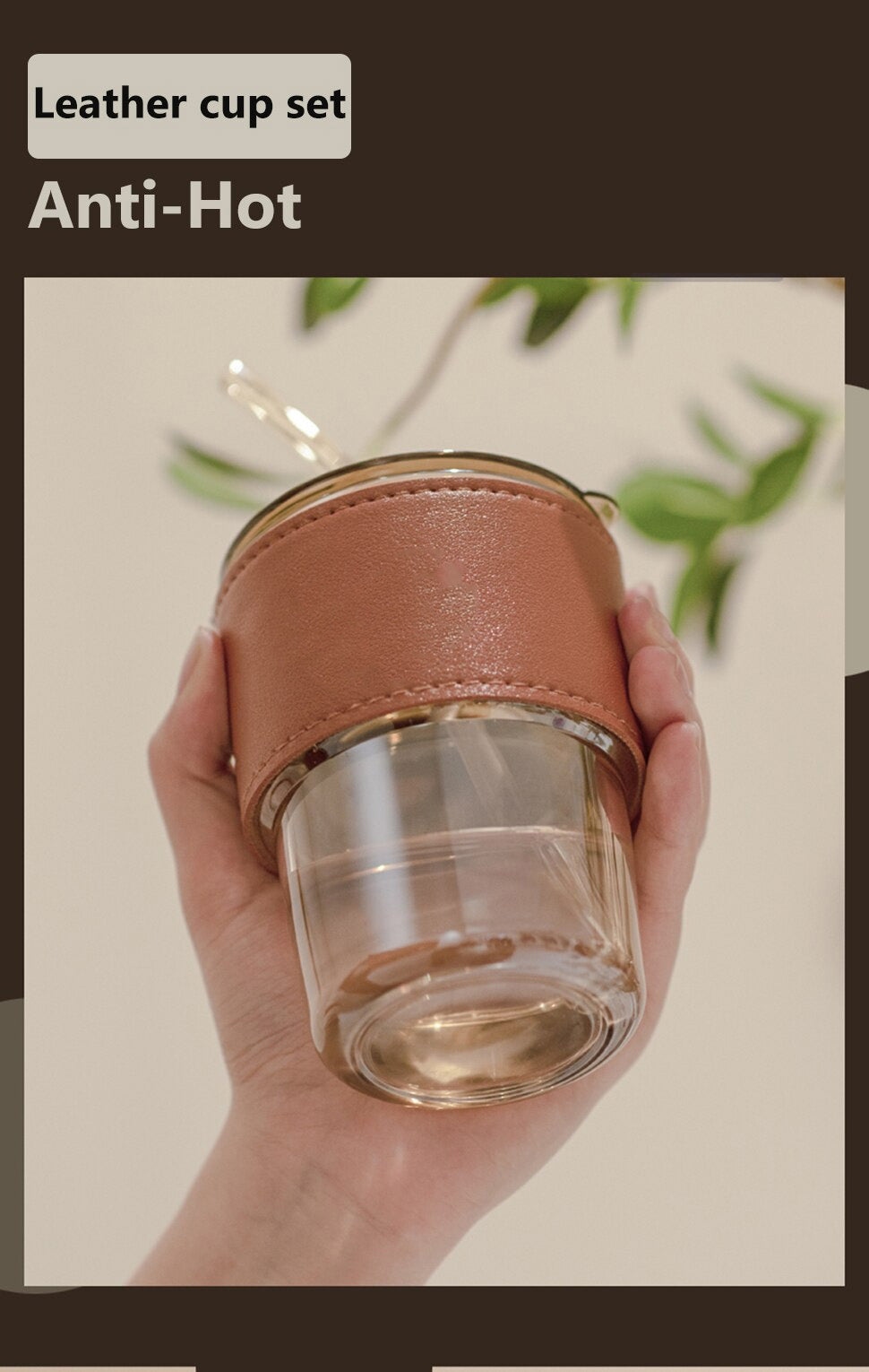 Amber Glass tumbler - The Umbrella store