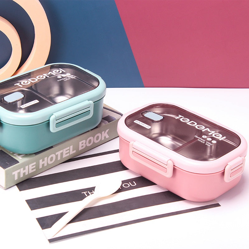 Bento Stainless Lunch Box-2 compartment