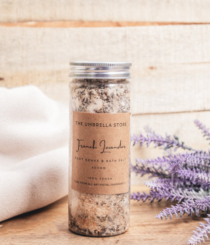French Lavender Bath Salts - The Umbrella store