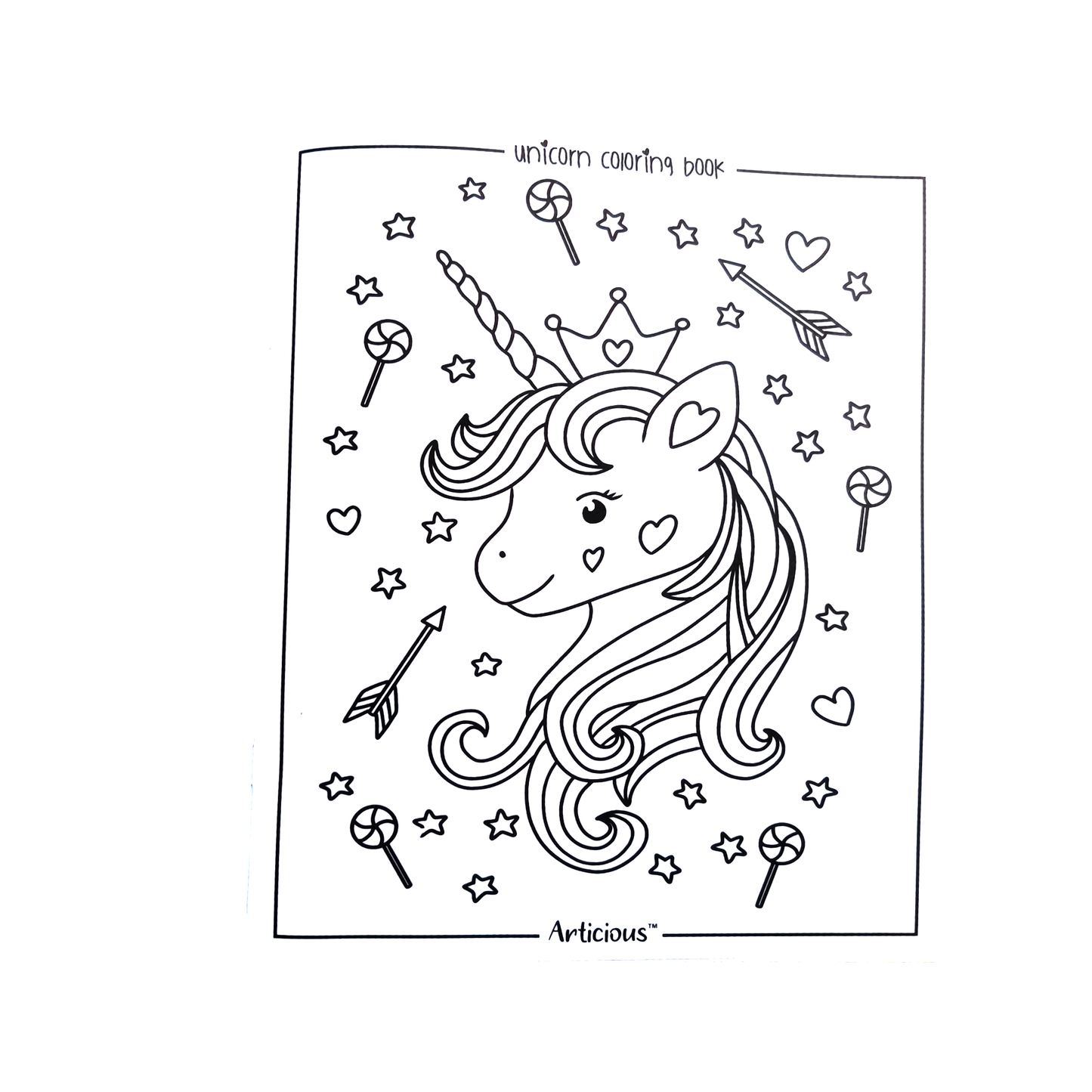 Unicorn Colouring Book - The Umbrella store