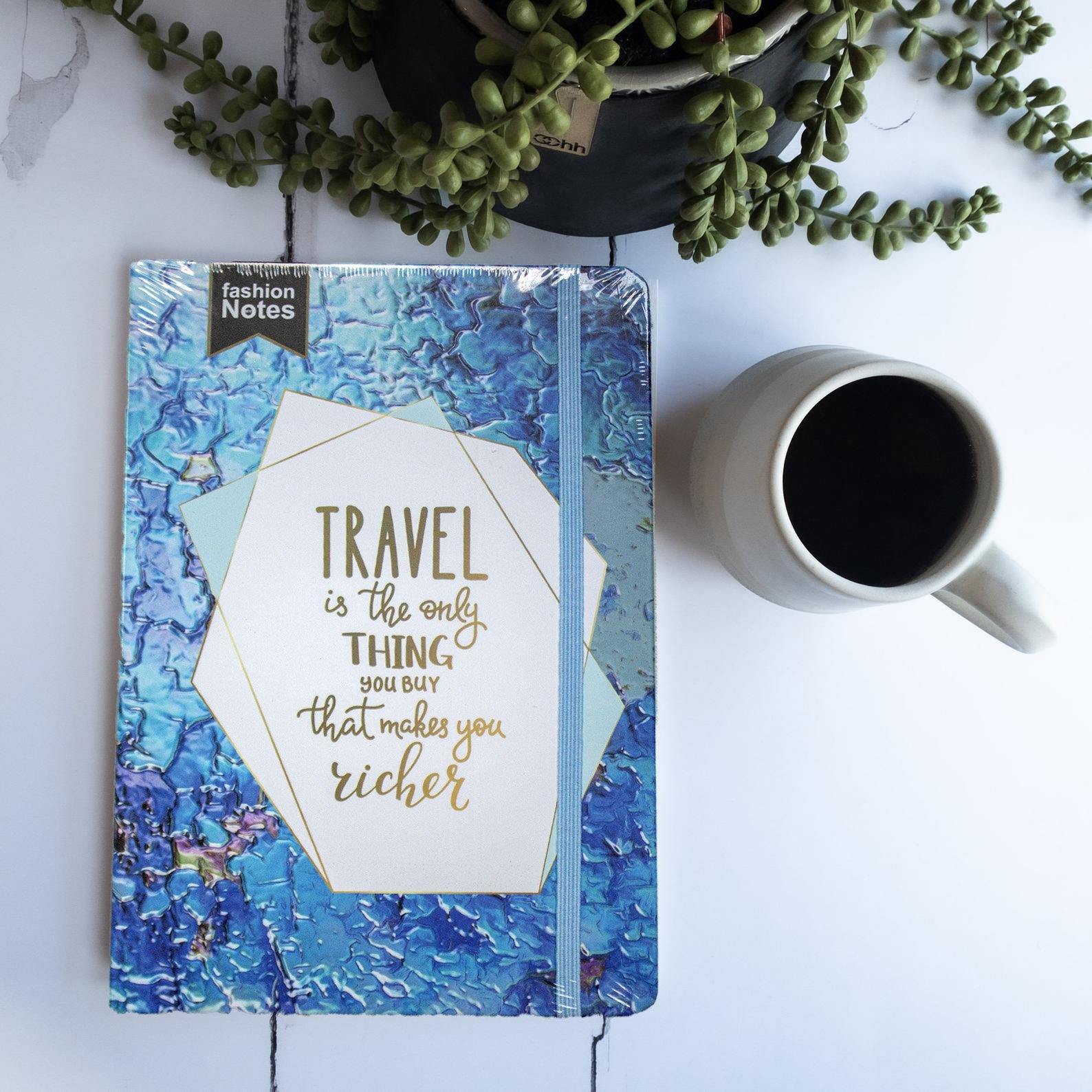 Travel is the only thing that makes you richer Notepad - The Umbrella store