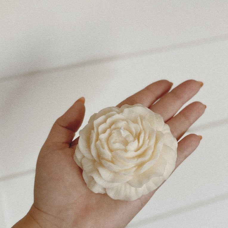 Peony candle | Flower shaped candle - The Umbrella store