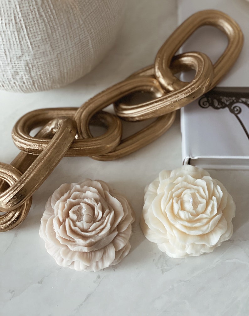 Peony candle | Flower shaped candle - The Umbrella store