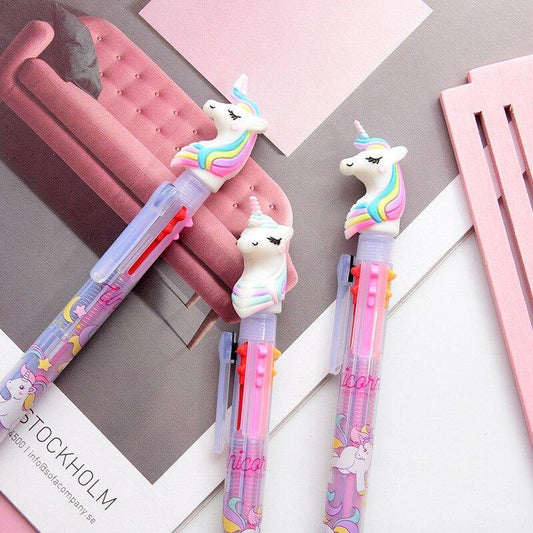 Unicorn Pen 6 in 1 (1 pc) - The Umbrella store