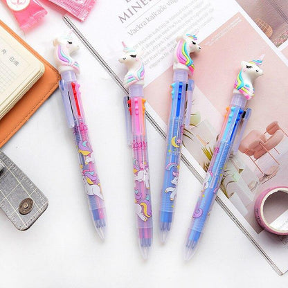 Unicorn Pen 6 in 1 (1 pc) - The Umbrella store