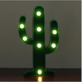 Cactus Marquee LED Light - The Umbrella store