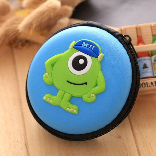 Cartoon Coin purse, Earphone organiser - 1 pc (Assorted) - The Umbrella store